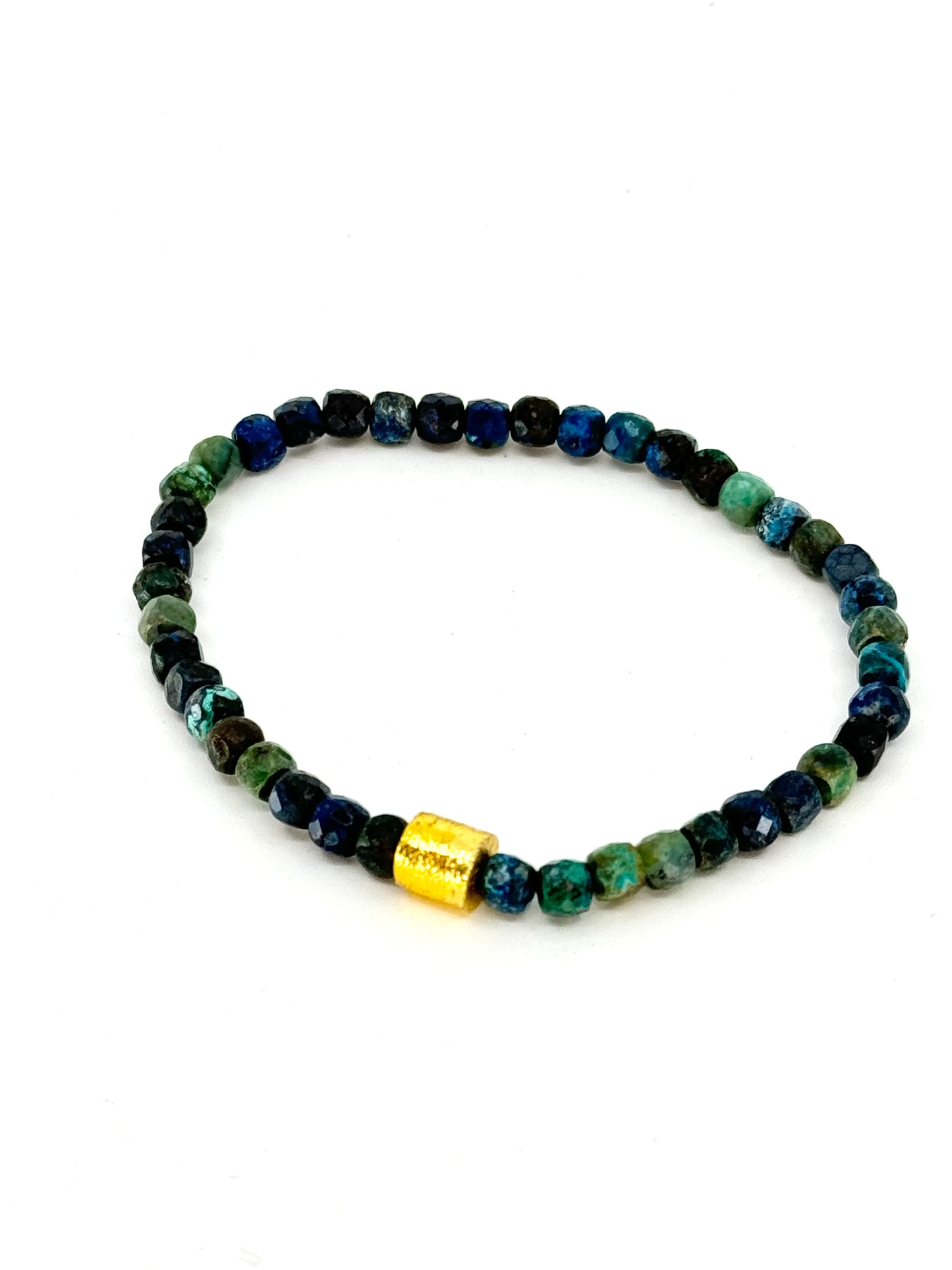 Azurite | 4mm Cube Cut