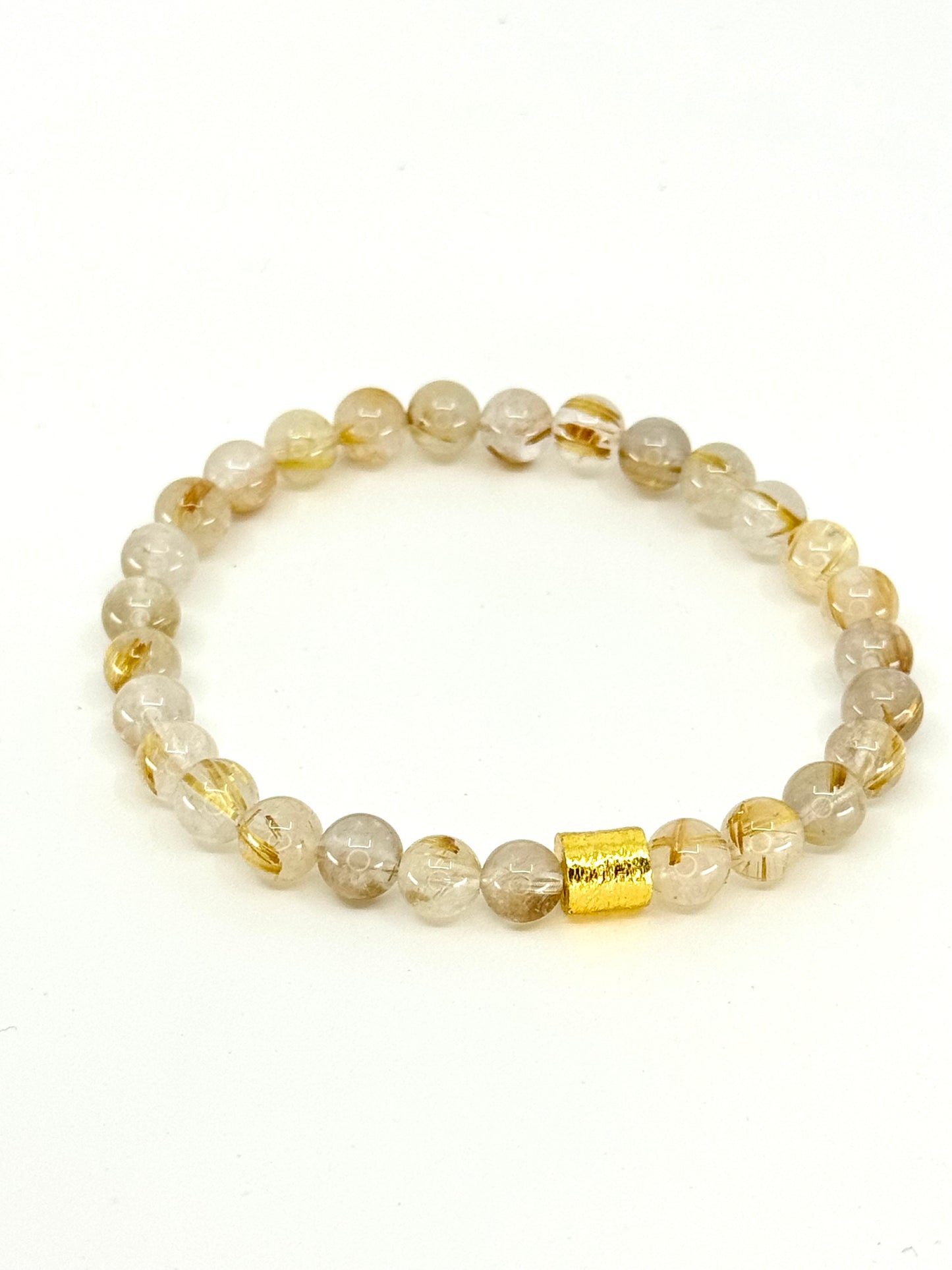 Golden Rutilated Quartz | 6mm