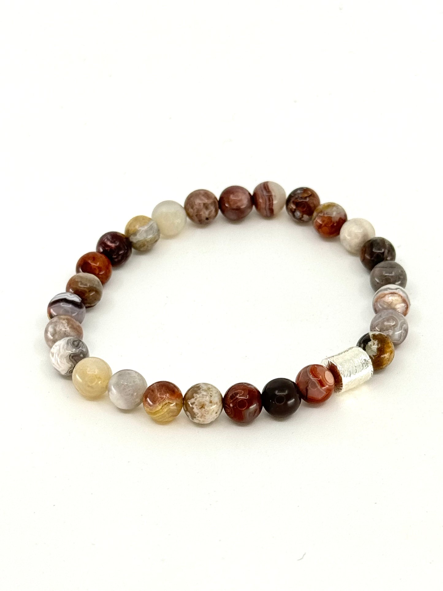Crazy Lace Agate | 6mm