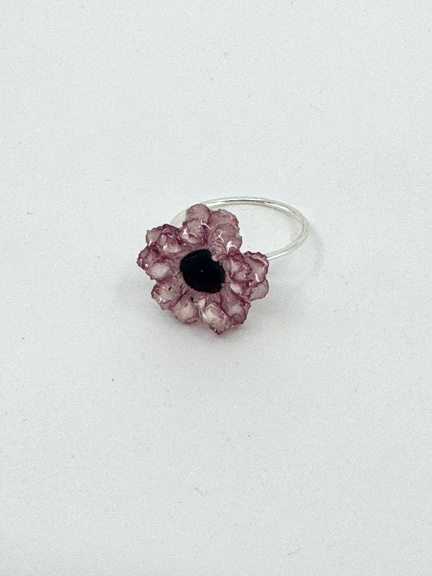 GENUINE MANUKA TEA TREE BLOSSOM RING | SIZE 6 | STERLING SILVER