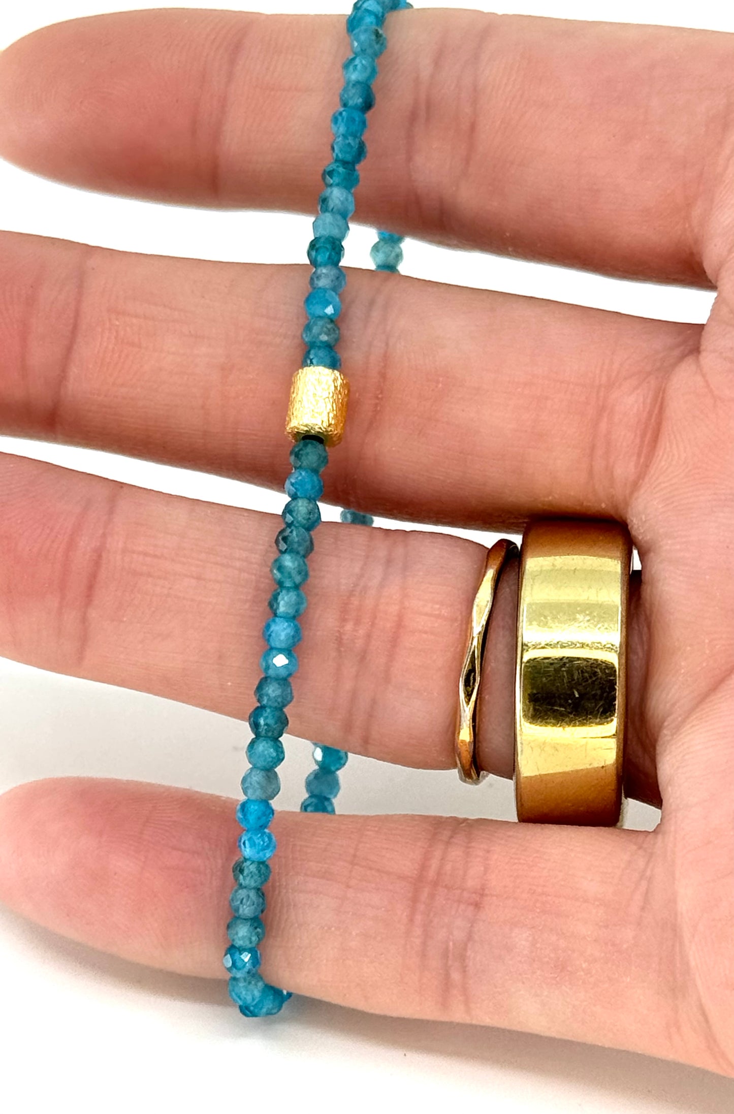 Facet Cut Apatite | 4mm