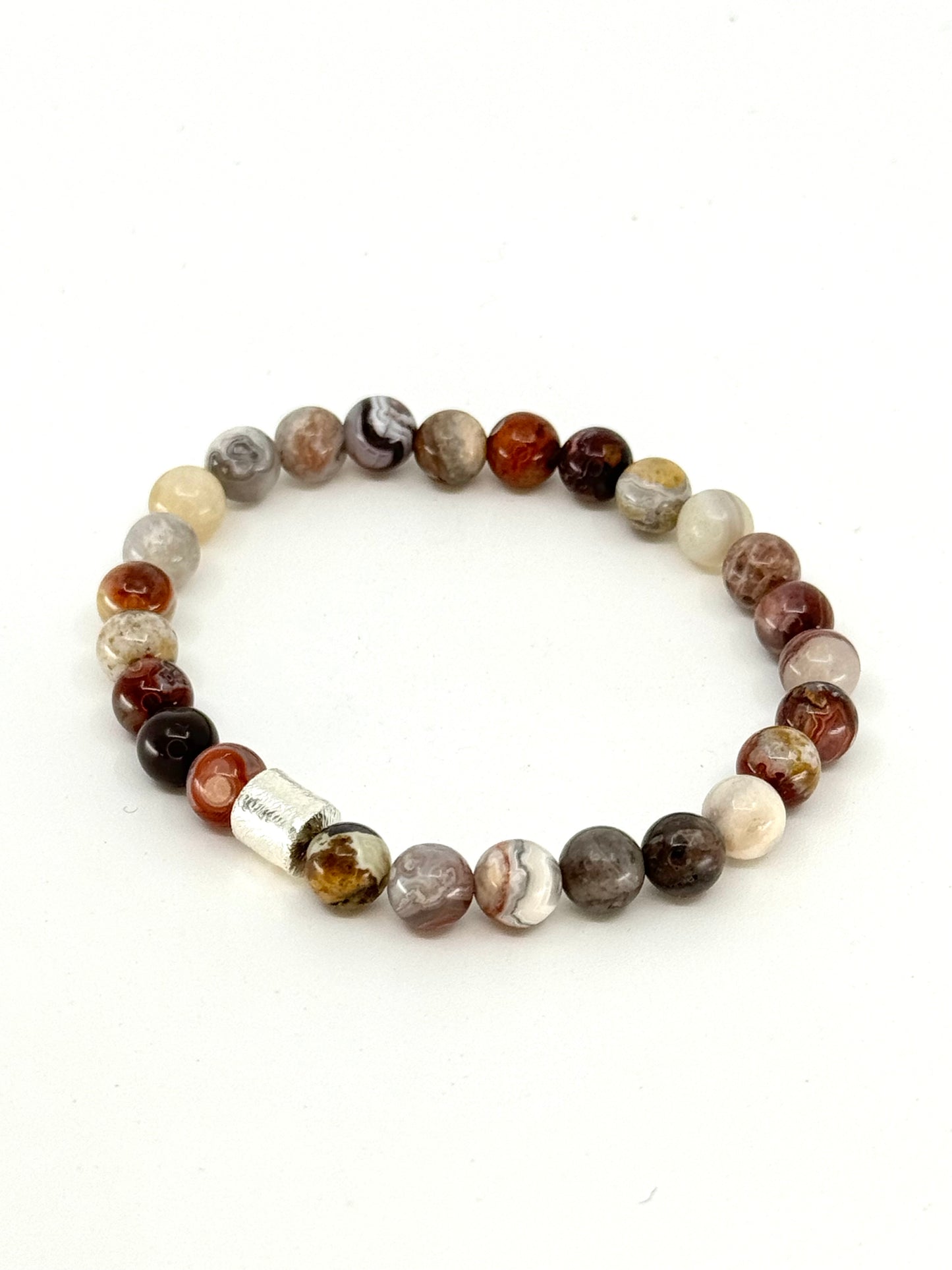 Crazy Lace Agate | 6mm