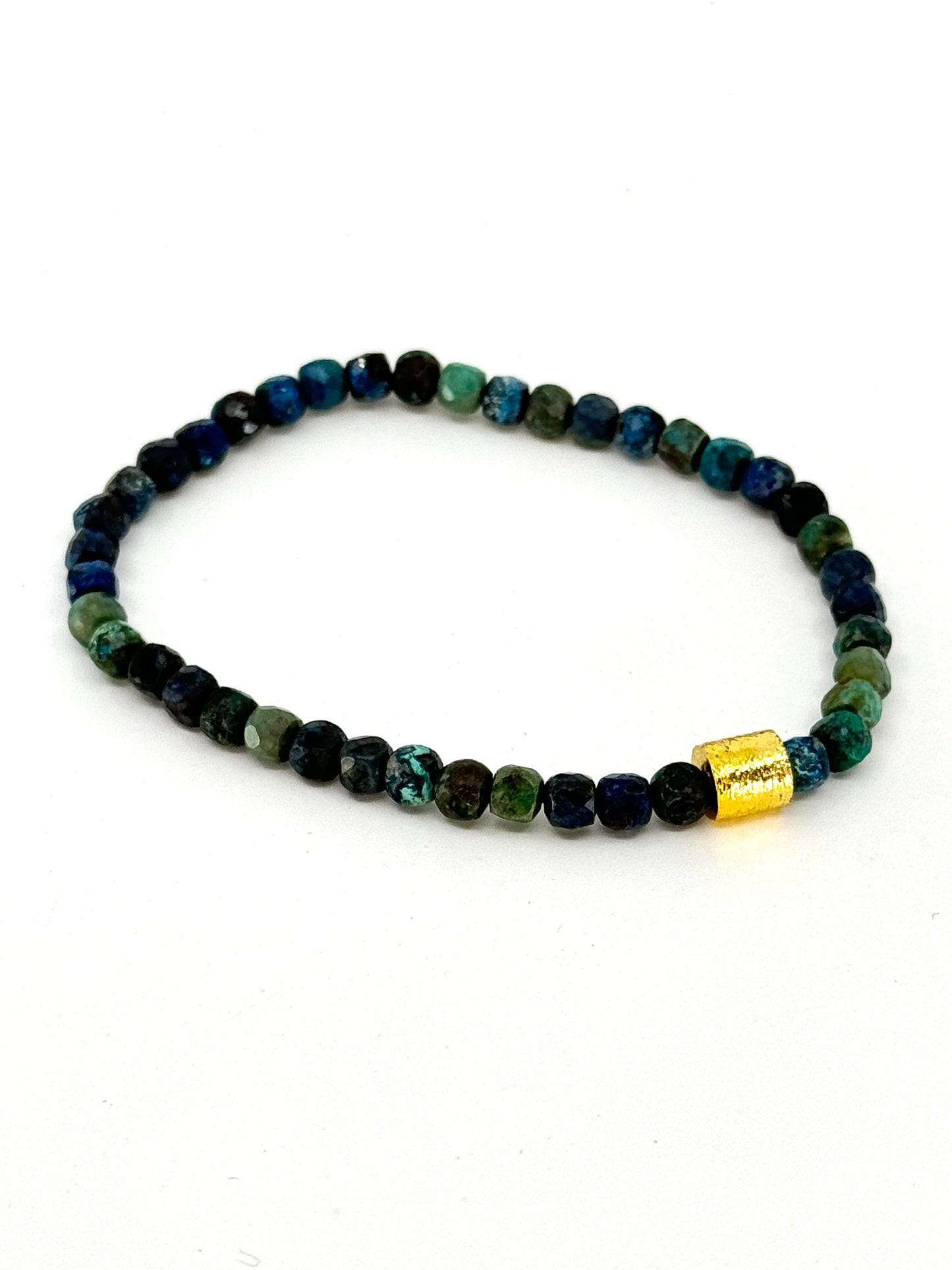 Azurite | 4mm Cube Cut