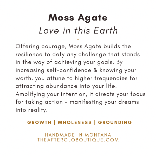 Moss Agate | 6mm