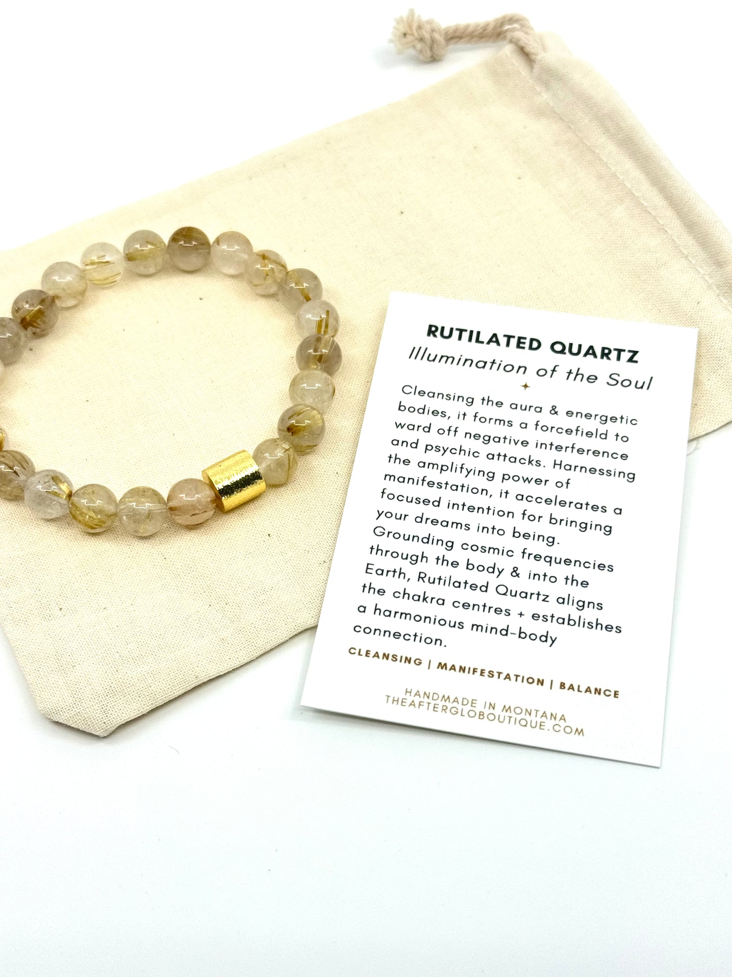 Golden Rutilated Quartz | 4mm or 3mm
