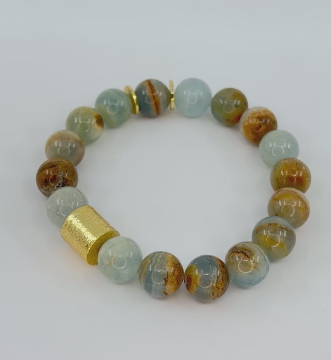 Aquatine Calcite | 10mm