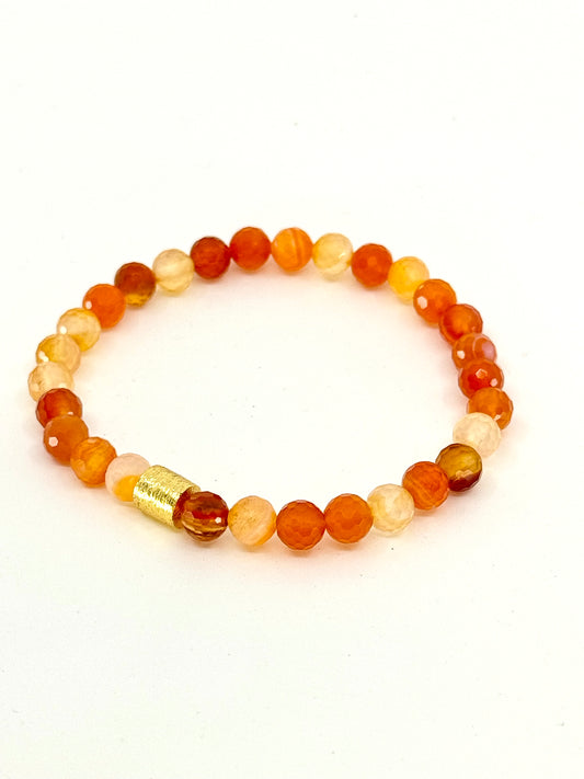 Multi Color Carnelian | 6mm