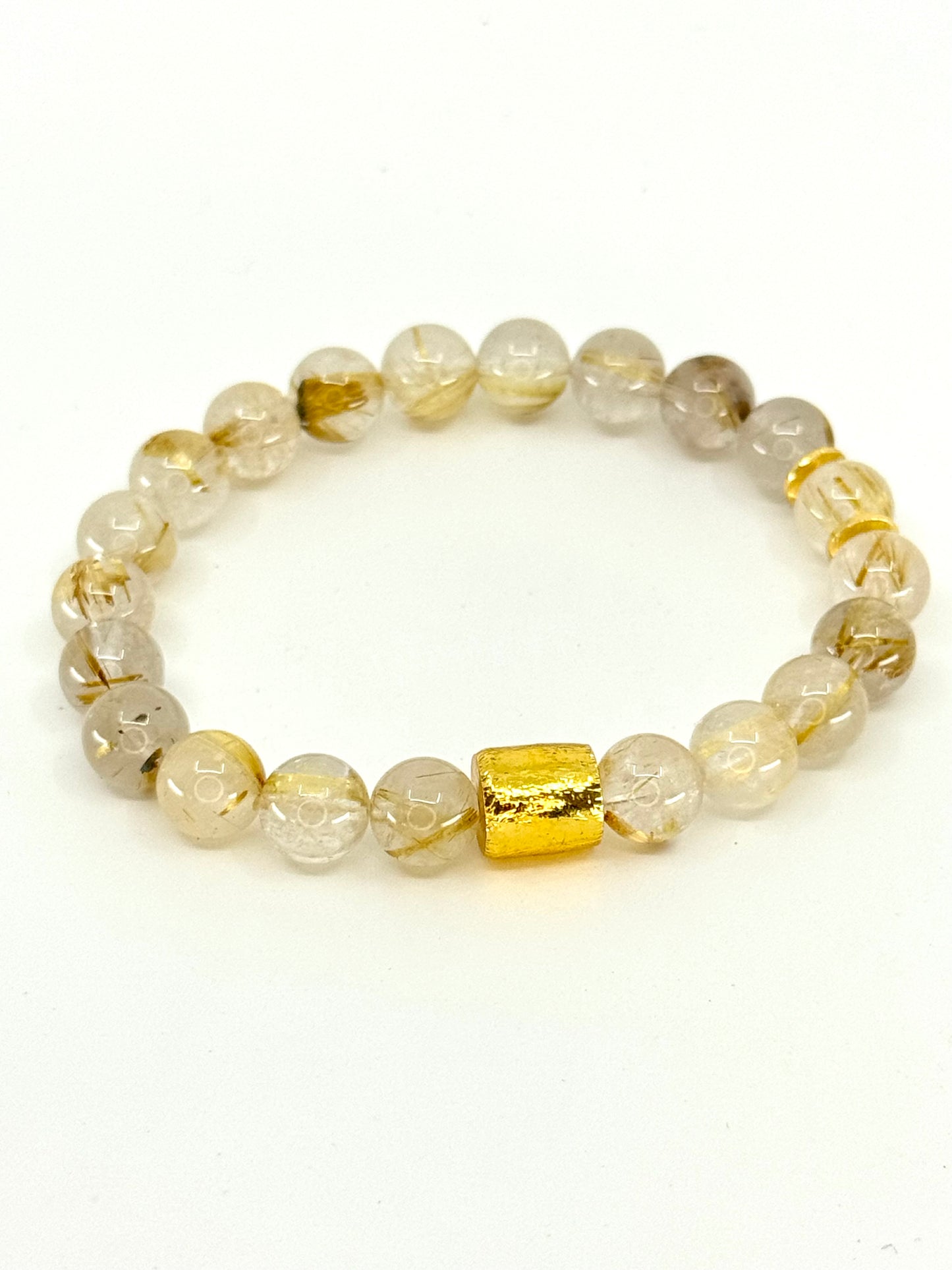 Golden Rutilated Quartz | 8mm