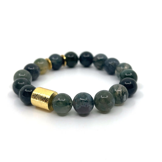 Moss Agate | 10mm